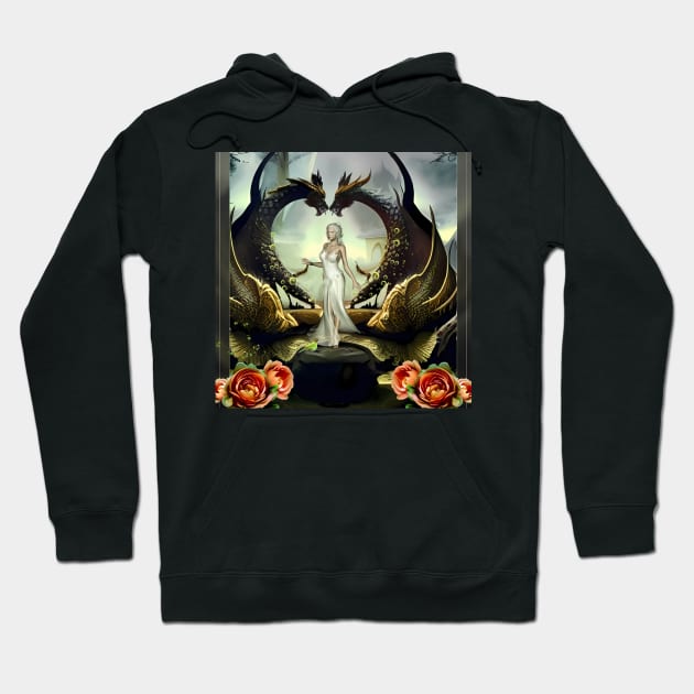 Wonderful fairy at the dragon gate Hoodie by Nicky2342